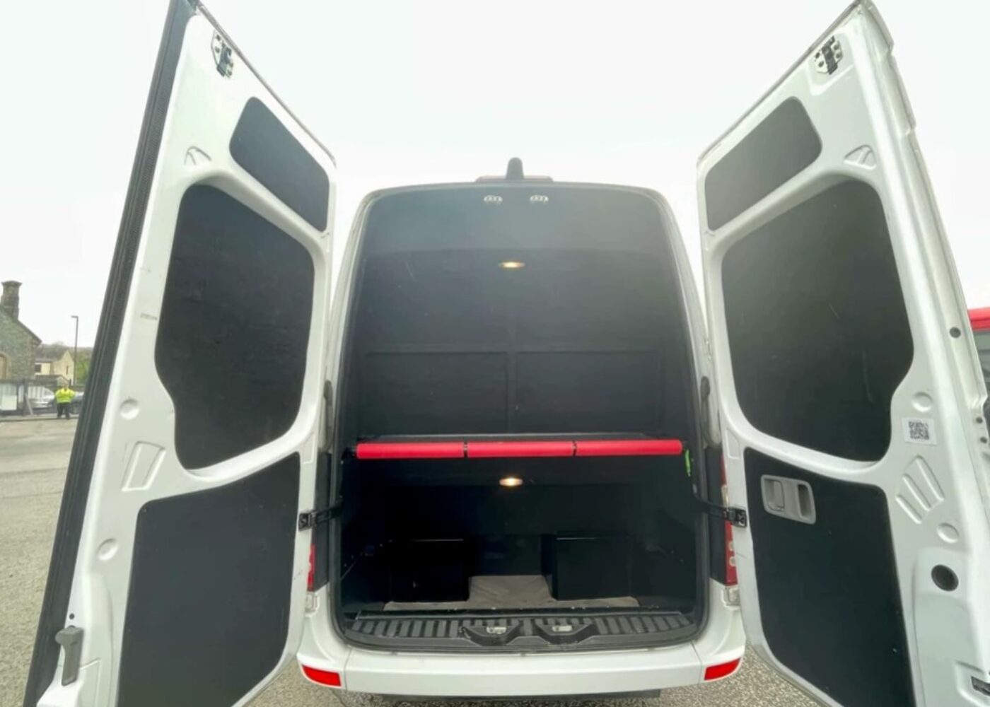 16 seat exec sprinter cargo compartment