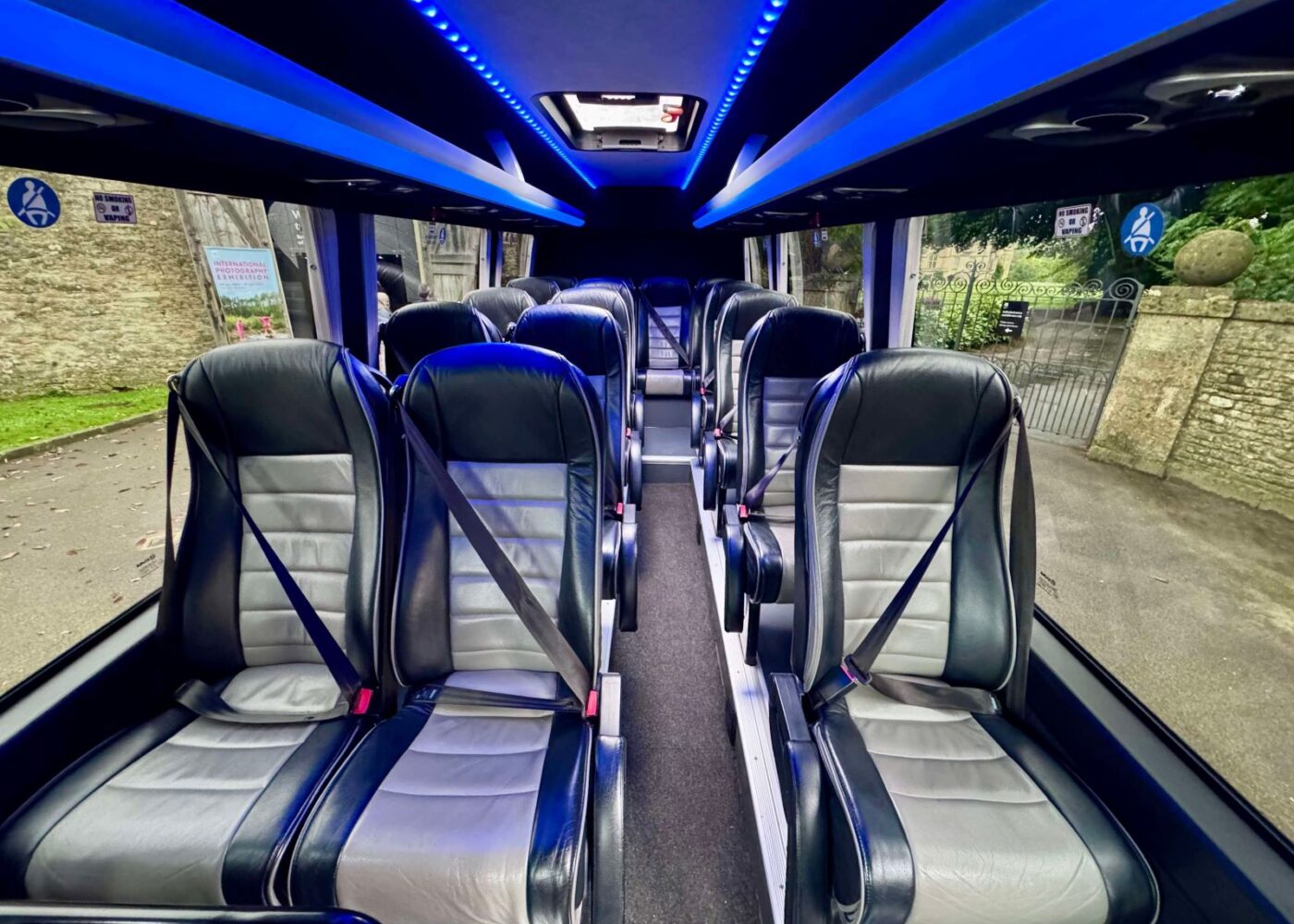 16 seater sprinter leather seats